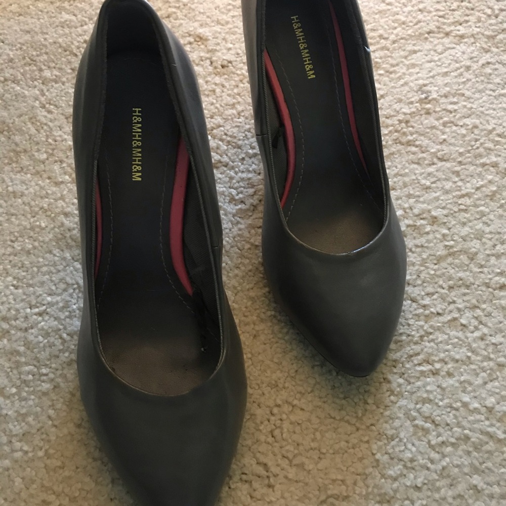 H&M pumps-grey